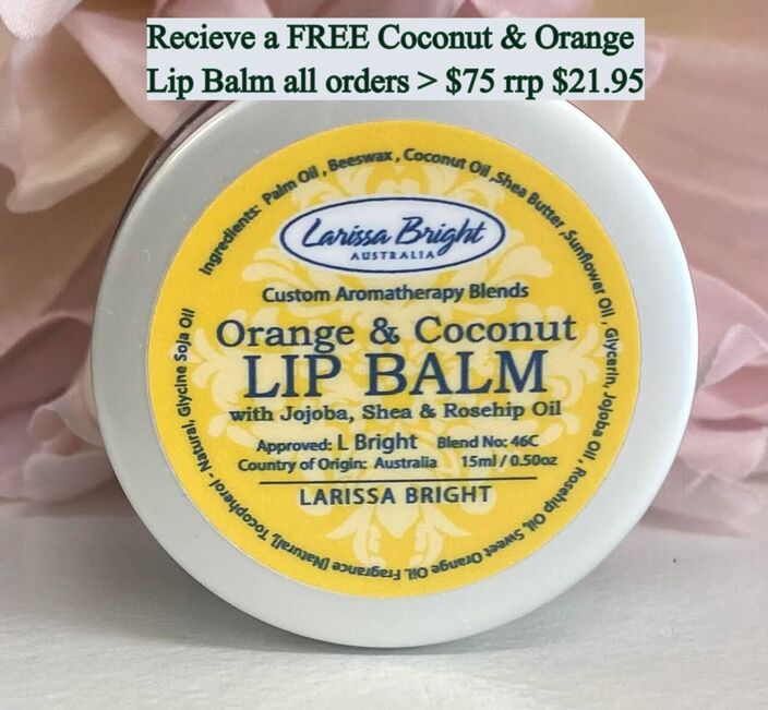 Sweet Orange & Coconut Lip Balm